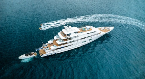 coral ocean mega yacht